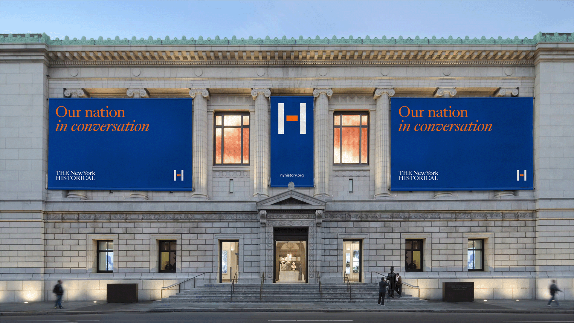 Our Nation in Conversation — brand motion design